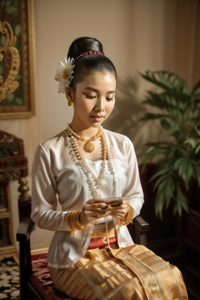 Suu Myanmar Traditional... - Suu Myanmar Traditional Dress